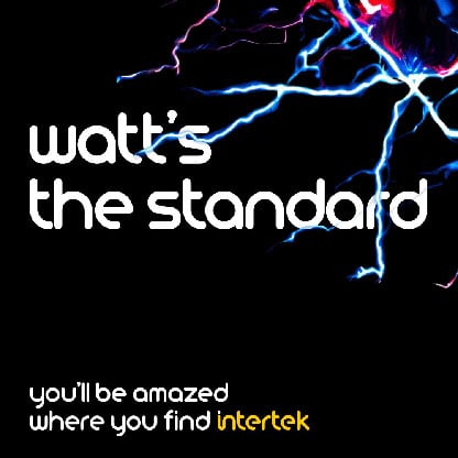 Electrical bolts across a dark background